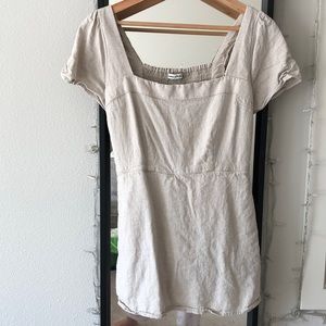 A & F linen overall